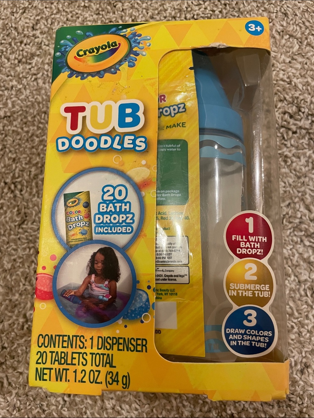 Crayola Tub Doodles Bath set